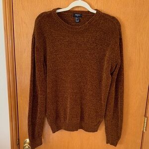 Forever 21 Men's Crewneck Sweater in Rich Brown